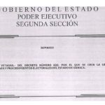 Publicación oficial de la reforma electoral de Oaxaca