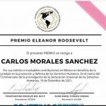 Entregan premio “Eleanor Roosevelt” a Litigio Estratégico Indígena